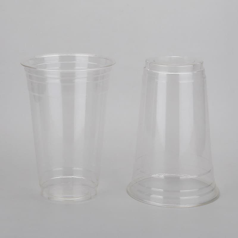 20oz pla transparent disposable bioplastic cup