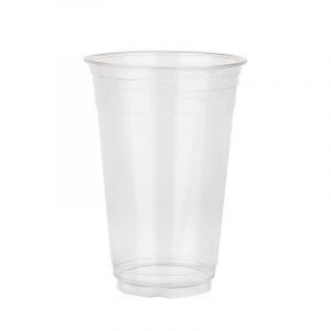 20oz pla transparent disposable bioplastic cup