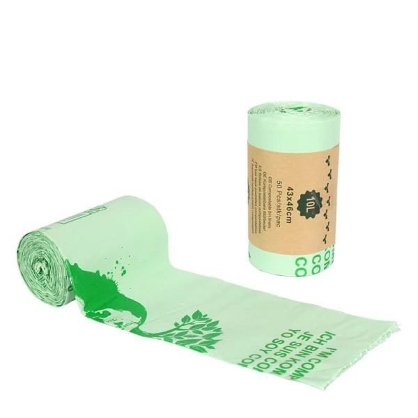 compostable bioplastic pla trash poops bags