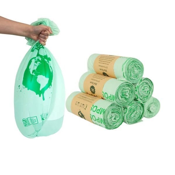 compostable bioplastic pla trash poops bags