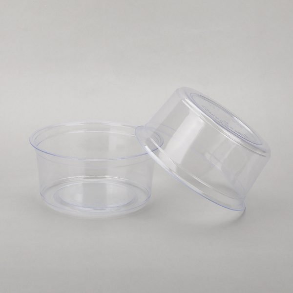 32oz pla compostable clear salad bowl