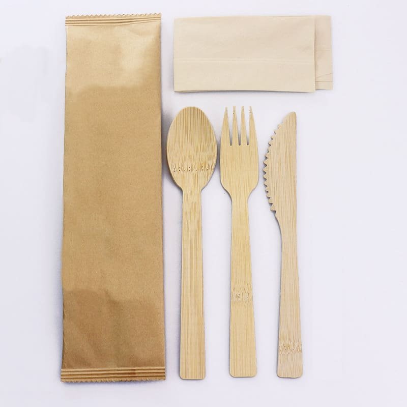 reusable bamboo cutlery kits