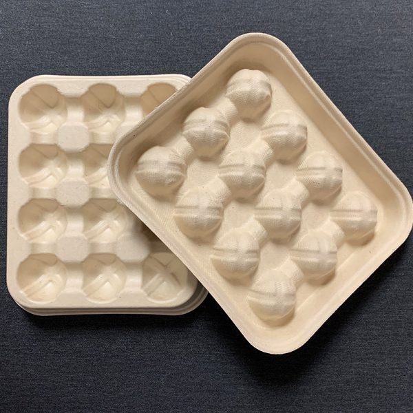 customize bagasse fruit tray bayberry trays