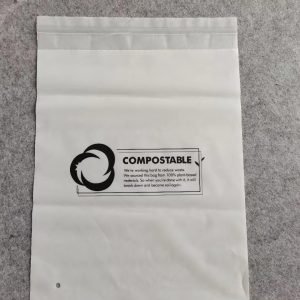 compostable pla self adhesive clothes bags