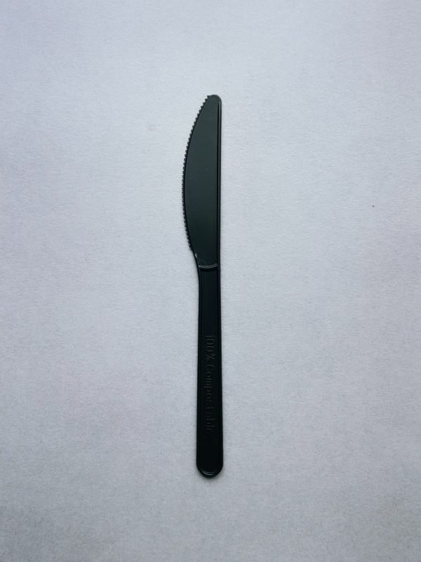 6.85 inch (174mm) cpla compostable reusable knife