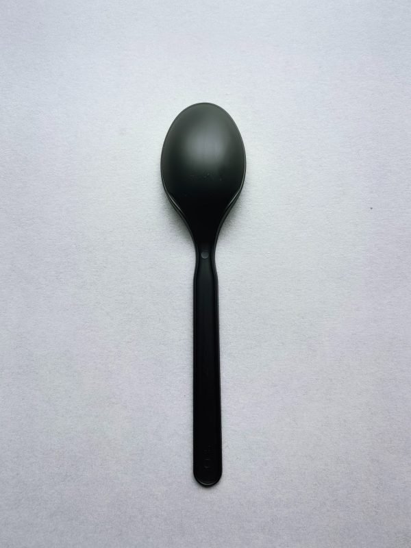 6 inch (155mm) cpla compostable reusable spoon