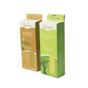 individually paper wrapped biodegradable pla straws