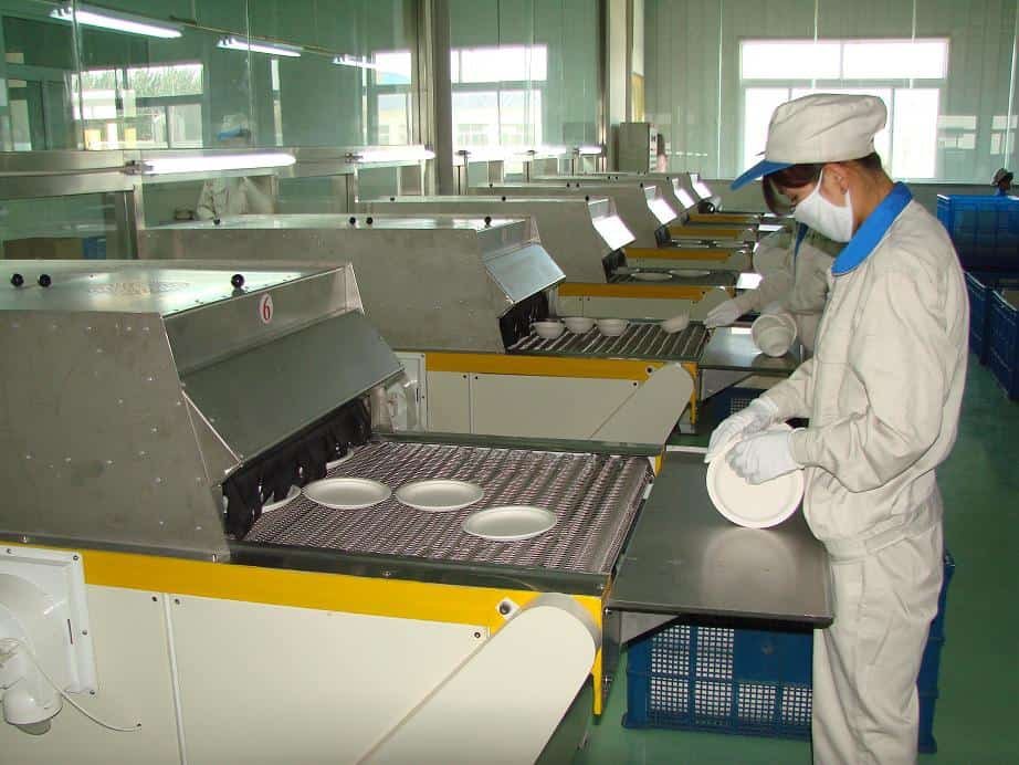 process in sterilizer