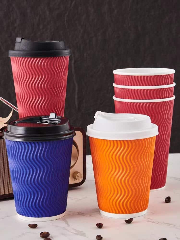 ripple wall paper cups0