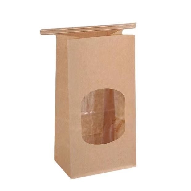 paper bag with window