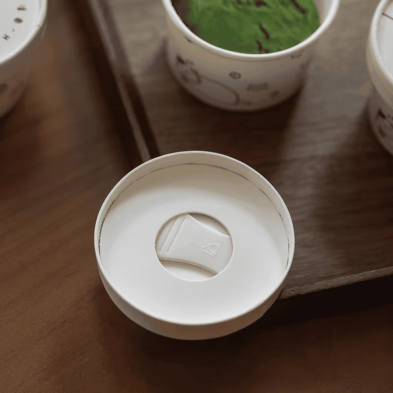 custom paper ice cream cups with scoops