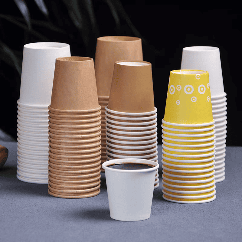 small paper cups disposable packaging